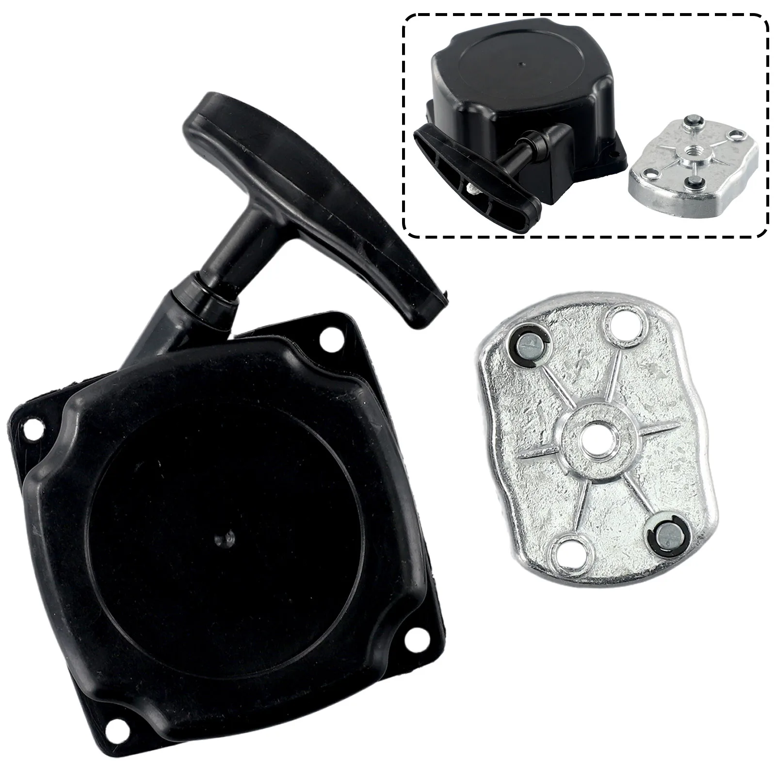 66mm Recoil Pull Starter Start Kit For 49CC 52CC Brushcutter Whipper Snipper Trimmer String Trimmer Part Garden Accessories
66mm Recoil Pull Starter Start Kit For 49CC 52CC Brushcutter Whipper Snipper Trimmer String Trimmer Part Garden Accessories