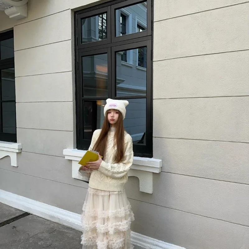 Sweet Fairy Tale Layered Cake Skirt Women's Fashion Design High Waist Polyester Baking Style Spring Summer Autumn
Sweet Fairy Tale Layered Cake Skirt Women's Fashion Design High Waist Polyester Baking Style Spring Summer Autumn