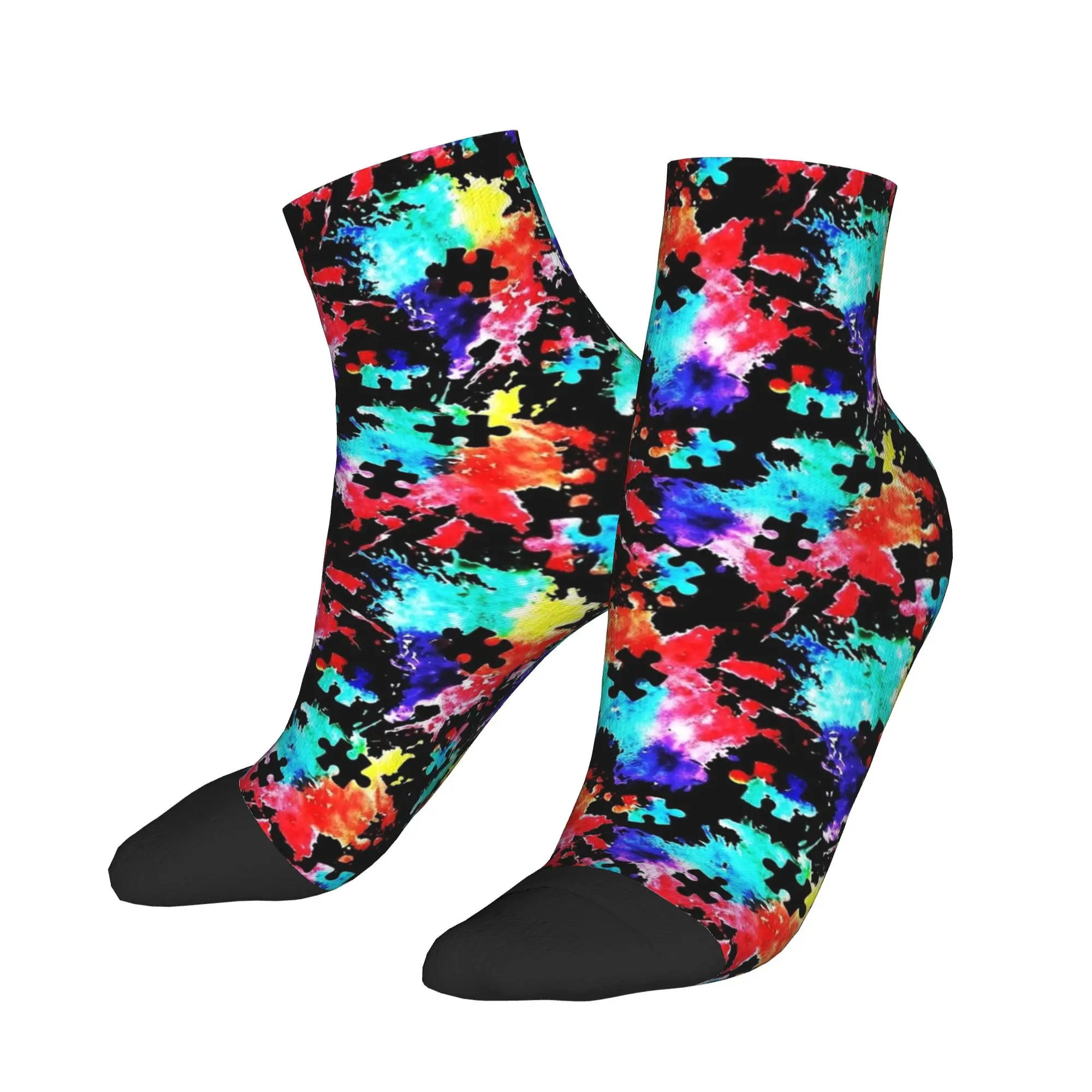 Ankle Socks For Men Autism Awareness Splatter Puzzle Casual Socks Graphic Non Slip Quality Spring Modern Outdoor Sports Sock
Ankle Socks For Men Autism Awareness Splatter Puzzle Casual Socks Graphic Non Slip Quality Spring Modern Outdoor Sports Sock