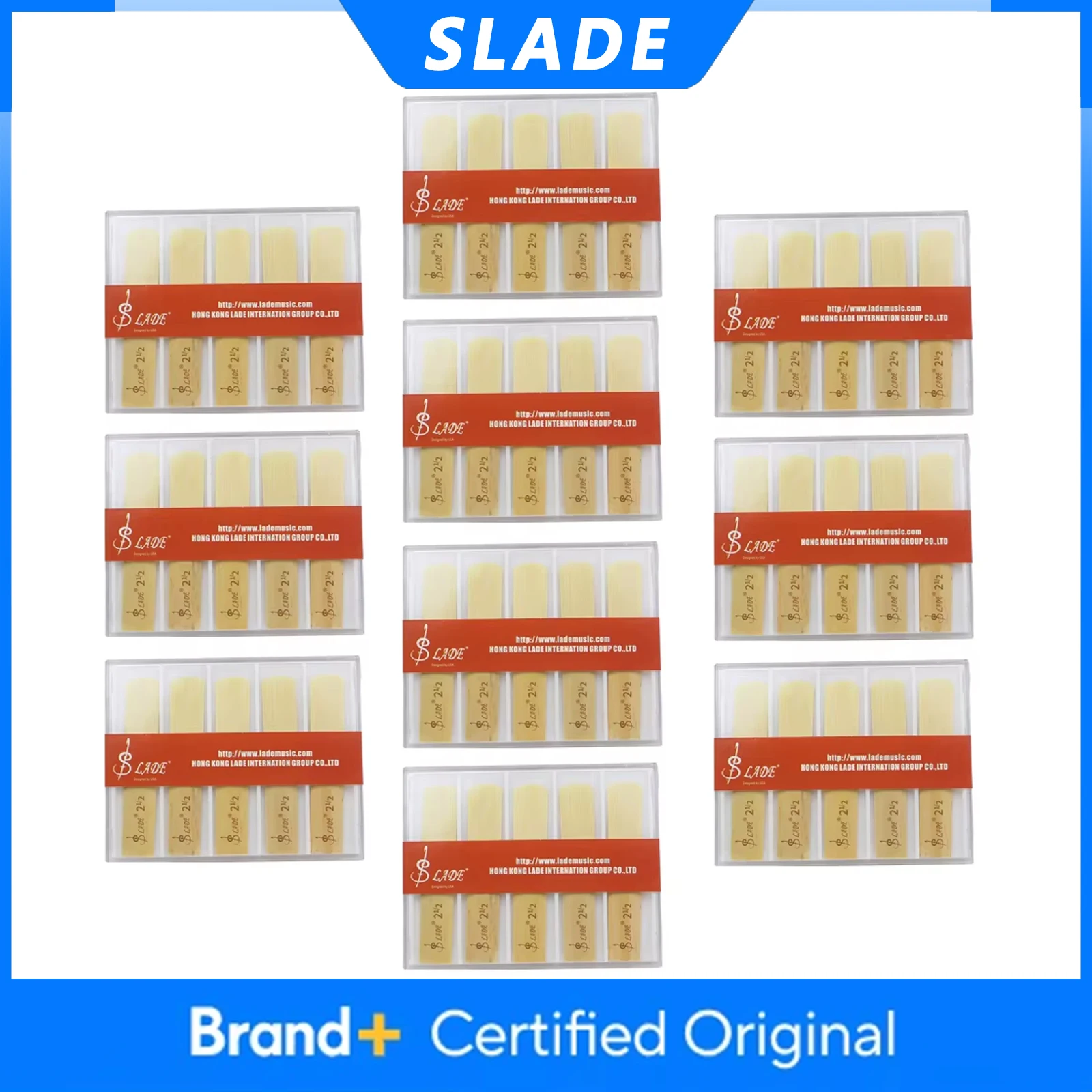 Набор тростей SLADE из 10 штук для саксофона (сопрано, альт, тенор) и кларнета, твердость 1.5/2/2.5/3/3.5, аксессуары для деревянных духовых инструментов
Набор тростей SLADE из 10 штук для саксофона (сопрано, альт, тенор) и кларнета, твердость 1.5/2/2.5/3/3.5, аксессуары для деревянных духовых инструментов