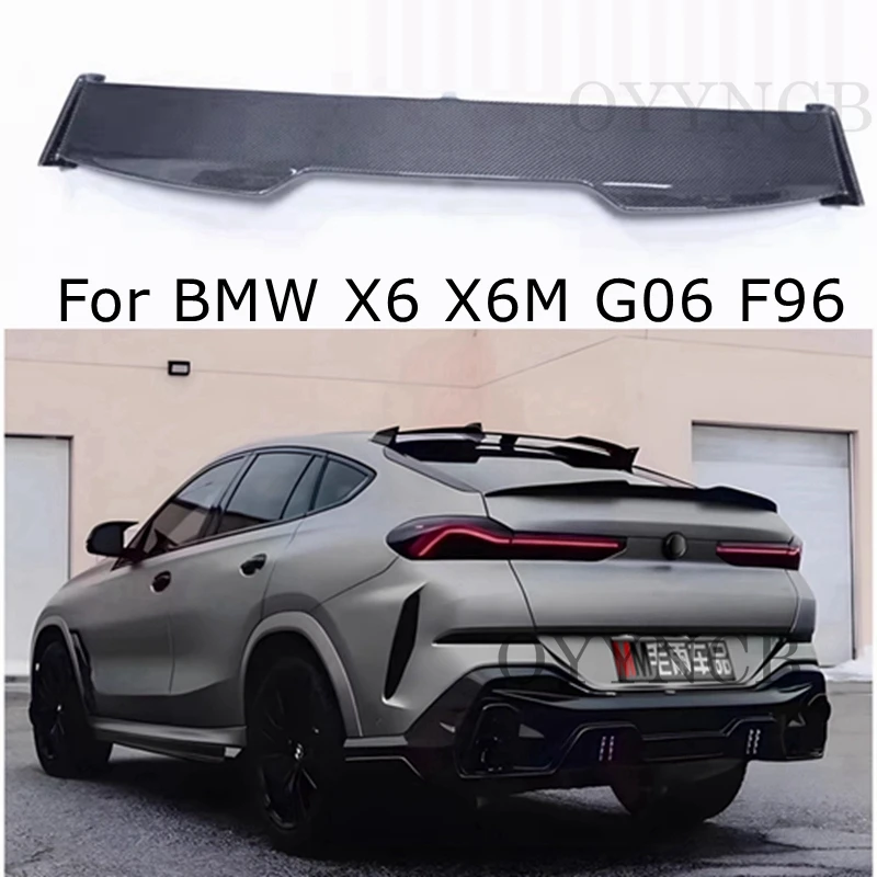 For BMW G06 X6 2019 2020 2021 2022 Real Carbon Fiber Car Rear Trunk Boot Lip Spoiler Roof Wing Top Wings Lid LD Style
For BMW G06 X6 2019 2020 2021 2022 Real Carbon Fiber Car Rear Trunk Boot Lip Spoiler Roof Wing Top Wings Lid LD Style