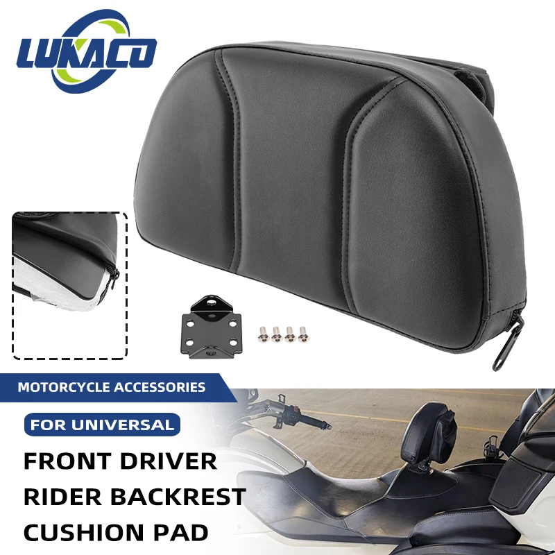 Universal For Harley Yamaha Honda Suzuki Kawasaki Chopper Motorcycle Front Backrest Sissy Bar Cushion Pad With Storage Pouch
Universal For Harley Yamaha Honda Suzuki Kawasaki Chopper Motorcycle Front Backrest Sissy Bar Cushion Pad With Storage Pouch