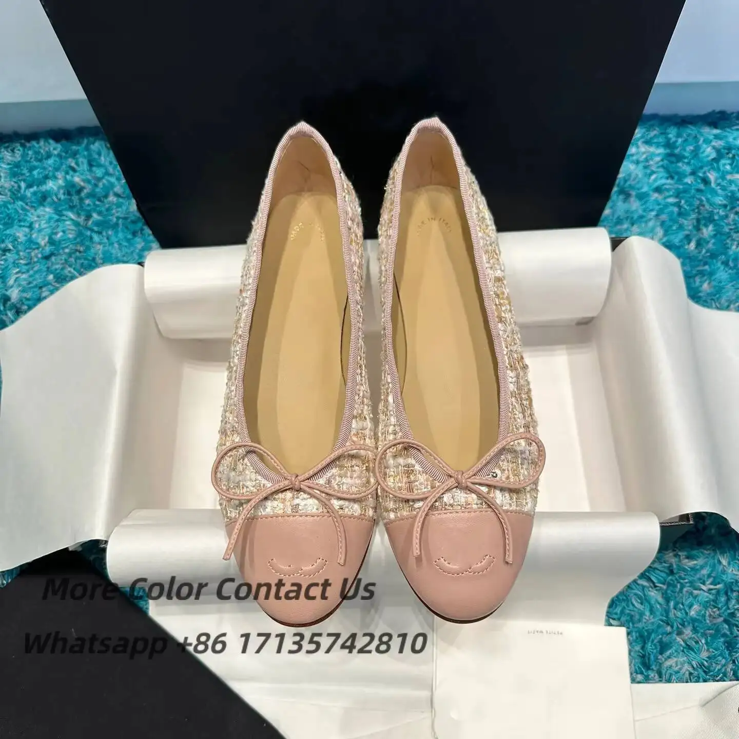 Paris Designer Leather Flats Ballet Women Brands Quilted Slip On Ballerina Round Toe Ladies Dress Hand-Woven Shoes US SIZE 4-11
Paris Designer Leather Flats Ballet Women Brands Quilted Slip On Ballerina Round Toe Ladies Dress Hand-Woven Shoes US SIZE 4-11