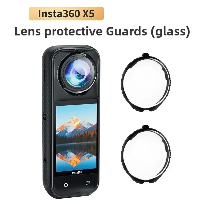 Premium Lens Guards for Insta360 X5, Optical Glass Camera Lens Protector - Insta 360 X5 Scratch-resistant Accessories
Premium Lens Guards for Insta360 X5, Optical Glass Camera Lens Protector - Insta 360 X5 Scratch-resistant Accessories