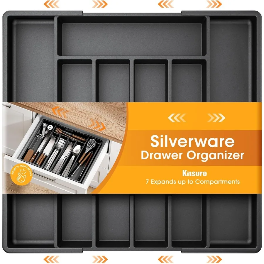Silverware Organizer for Drawers Expandable Cutlery and Utensil Drawer Organizer with Easy Maintenance Premium PP Kitchen Organ
Silverware Organizer for Drawers Expandable Cutlery and Utensil Drawer Organizer with Easy Maintenance Premium PP Kitchen Organ