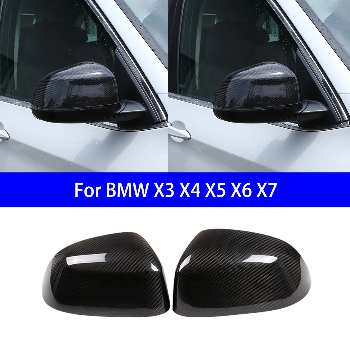 Suitable for BMW X3X4X5X6X7/dry Carbon Fiber Rearview Mirror Housing/tailpipe Frame/side Fender Exterior Parts
Suitable for BMW X3X4X5X6X7/dry Carbon Fiber Rearview Mirror Housing/tailpipe Frame/side Fender Exterior Parts