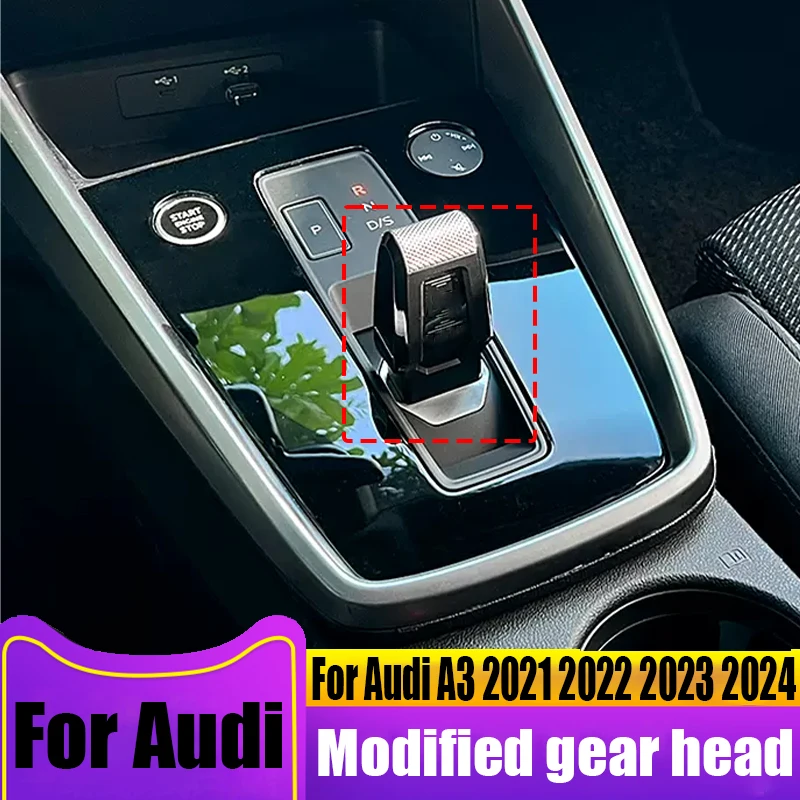 Modified central control gear head car interior decoration accessories ABS material For Audi A3 2021 2022 2023 2024
Modified central control gear head car interior decoration accessories ABS material For Audi A3 2021 2022 2023 2024