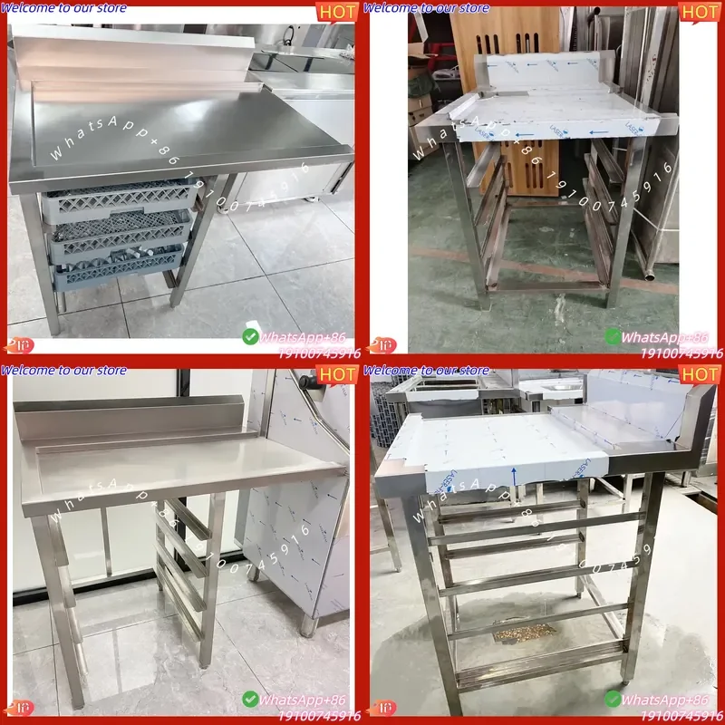 2026CE Commercial Premium Storage Rack with Dish Collection Table 304 Stainless Steel for Hotels & Restaurants Dishwasher
2026CE Commercial Premium Storage Rack with Dish Collection Table 304 Stainless Steel for Hotels & Restaurants Dishwasher