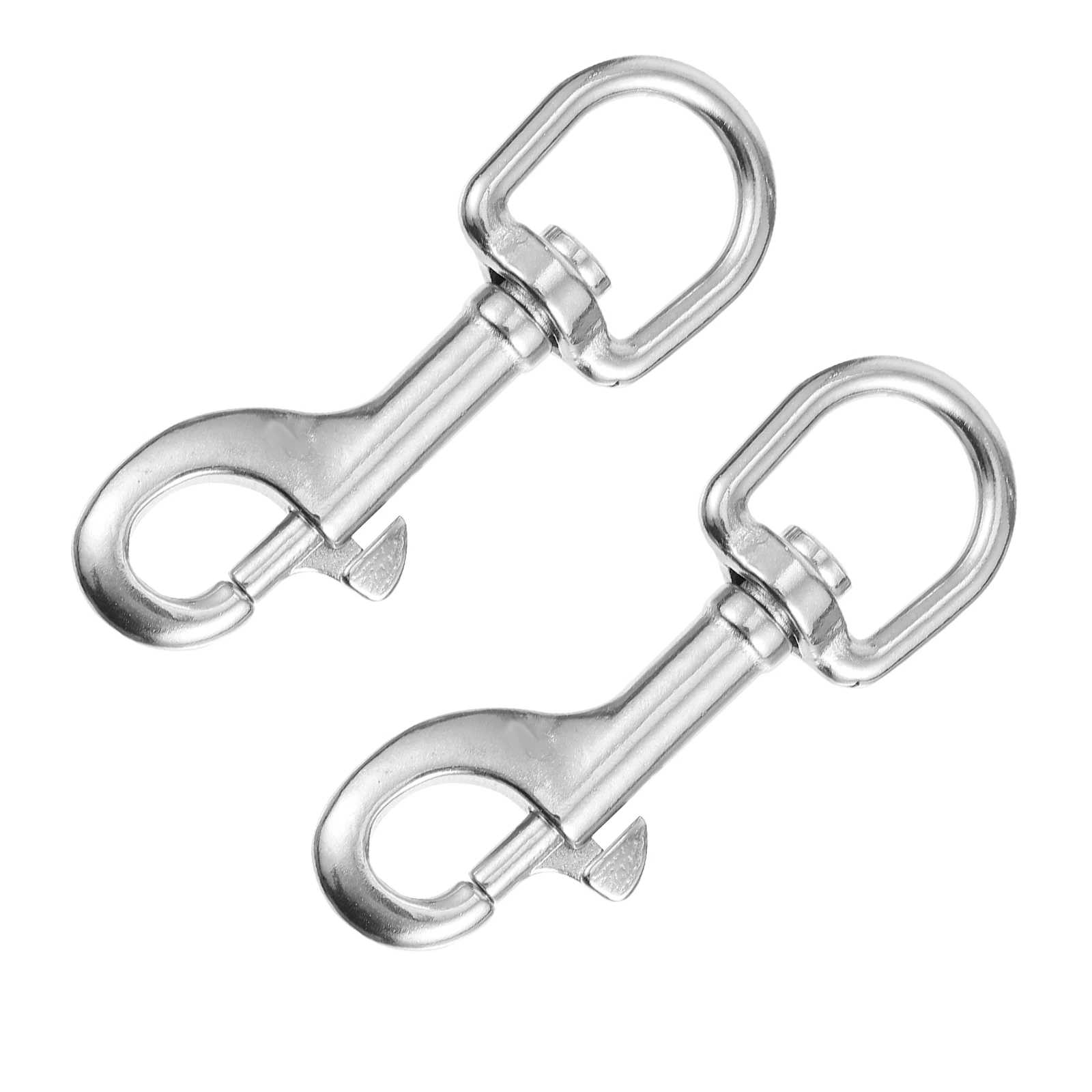 2pcs Stainless Steel Dog Chain Heads Swivel Snap Hooks 360 Degree Rotation Corrosion Resistant Pet Leash Clips For Rope Chain 
2pcs Stainless Steel Dog Chain Heads Swivel Snap Hooks 360 Degree Rotation Corrosion Resistant Pet Leash Clips For Rope Chain