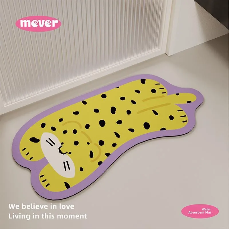 Adorable Dopamine Absorbent Bathroom Mat Soft Diatom Mud Toilet Washroom Hand Washing Room Entrance Anti-Slip Foot Mat
Adorable Dopamine Absorbent Bathroom Mat Soft Diatom Mud Toilet Washroom Hand Washing Room Entrance Anti-Slip Foot Mat