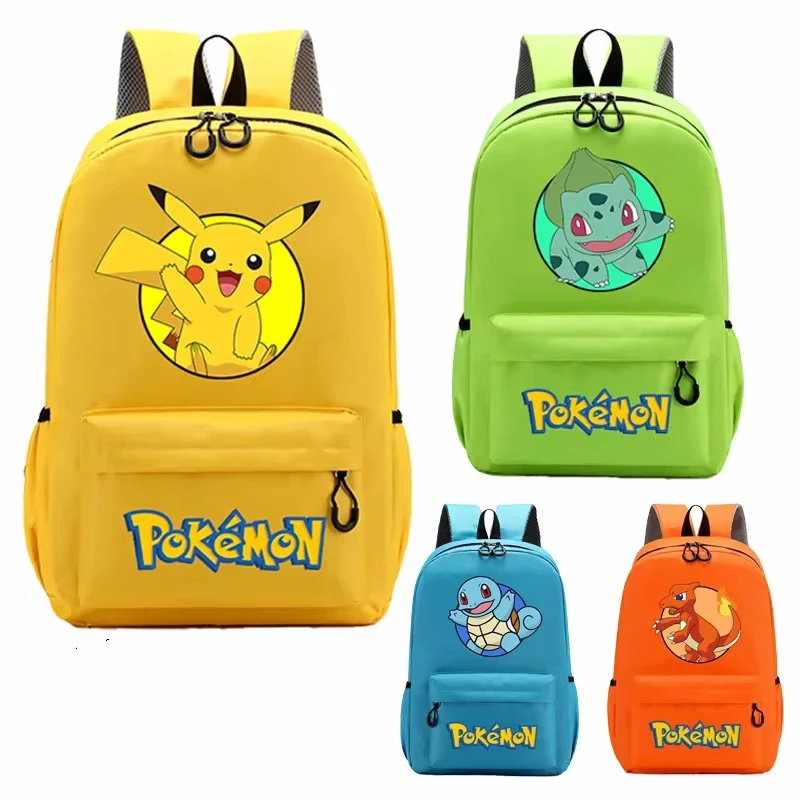 Pokemon Anime Peripherals Pikachu Eevee Bulbasaur Cartoon Going Out Backpack Large Capacity School Bag Birthday Gift
Pokemon Anime Peripherals Pikachu Eevee Bulbasaur Cartoon Going Out Backpack Large Capacity School Bag Birthday Gift