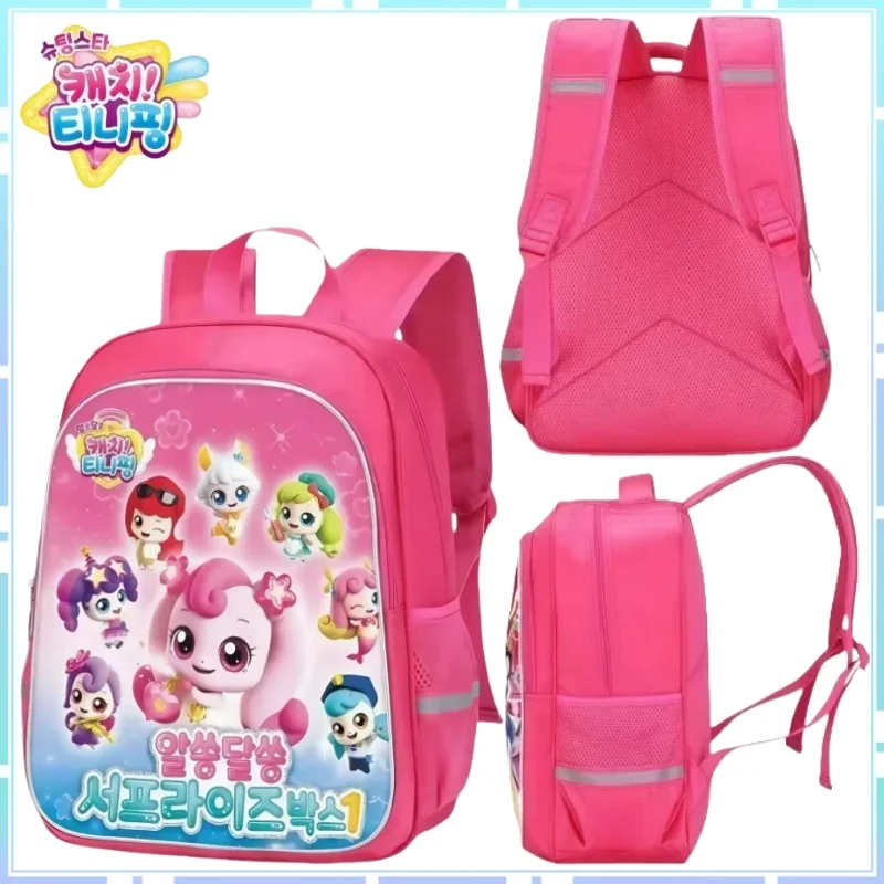 Catch!Teenieping Backpack Student Computer Storage Bag Anime Cute Backpack Large Capacity Waterproof Schoolbag Holiday Gift New
Catch!Teenieping Backpack Student Computer Storage Bag Anime Cute Backpack Large Capacity Waterproof Schoolbag Holiday Gift New