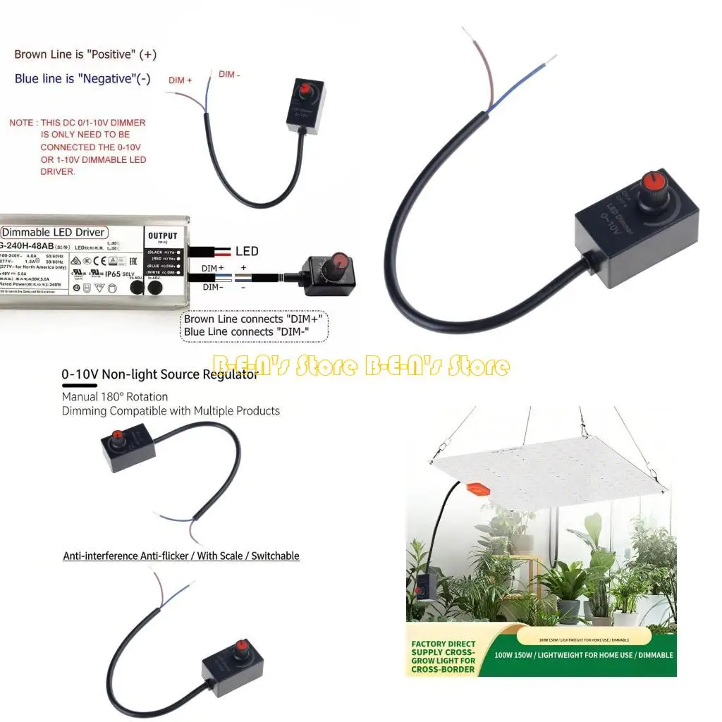 Y1AD Easy Installation 0-10V LED Light Dimmer Featuring Clear Terminals Marking And Wide Compatibility Clear Wiring Port
Y1AD Easy Installation 0-10V LED Light Dimmer Featuring Clear Terminals Marking And Wide Compatibility Clear Wiring Port