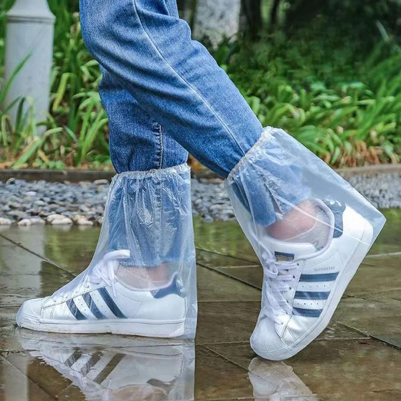 Thickened Waterproof Anti-Slip Disposable Rain Boot Covers for Men High-Calf Farming Shoe Covers Outdoor Wear for Rainy Days
Thickened Waterproof Anti-Slip Disposable Rain Boot Covers for Men High-Calf Farming Shoe Covers Outdoor Wear for Rainy Days
