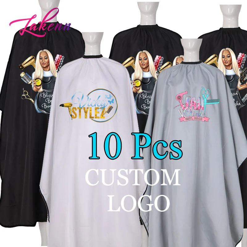 Professional Hair Cutting Cape Apron Logo Customize 10Pcs Salon Barber Cape Long Capes Hair Cutting Accessories Black White Pink
Professional Hair Cutting Cape Apron Logo Customize 10Pcs Salon Barber Cape Long Capes Hair Cutting Accessories Black White Pink