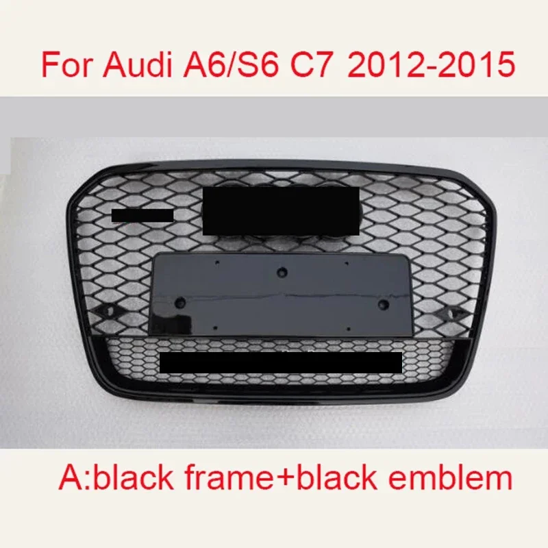 For RS6 Style Front Sport Hex Mesh Honeycomb Hood Grill Black for Audi A6/S6 C7 2012 2013 2014 2015 Car-Styling Accessories
For RS6 Style Front Sport Hex Mesh Honeycomb Hood Grill Black for Audi A6/S6 C7 2012 2013 2014 2015 Car-Styling Accessories