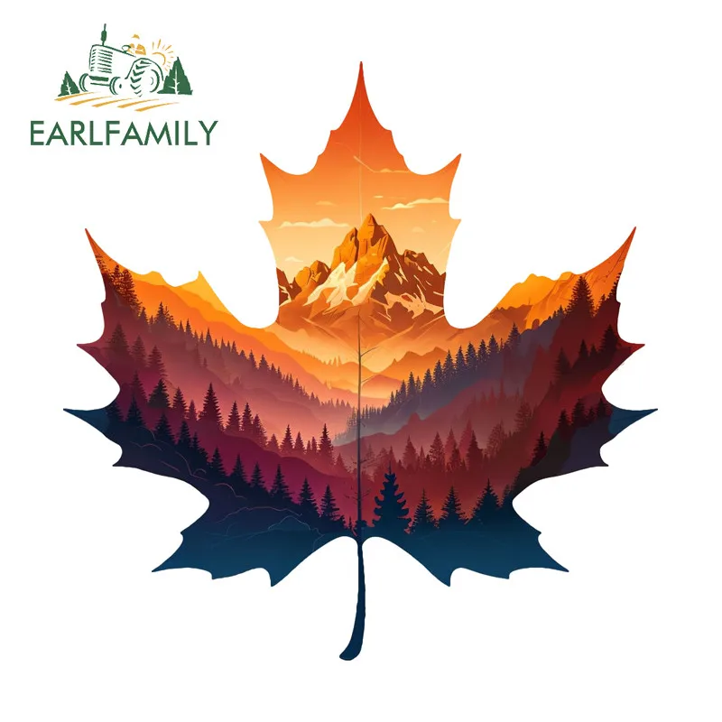 EARLFAMILY Maple Leaf Scenery Car Sticker Personality Rear Windshield Skateboard Truck Decal Amusing Scratch-Proof Car Styling
EARLFAMILY Maple Leaf Scenery Car Sticker Personality Rear Windshield Skateboard Truck Decal Amusing Scratch-Proof Car Styling