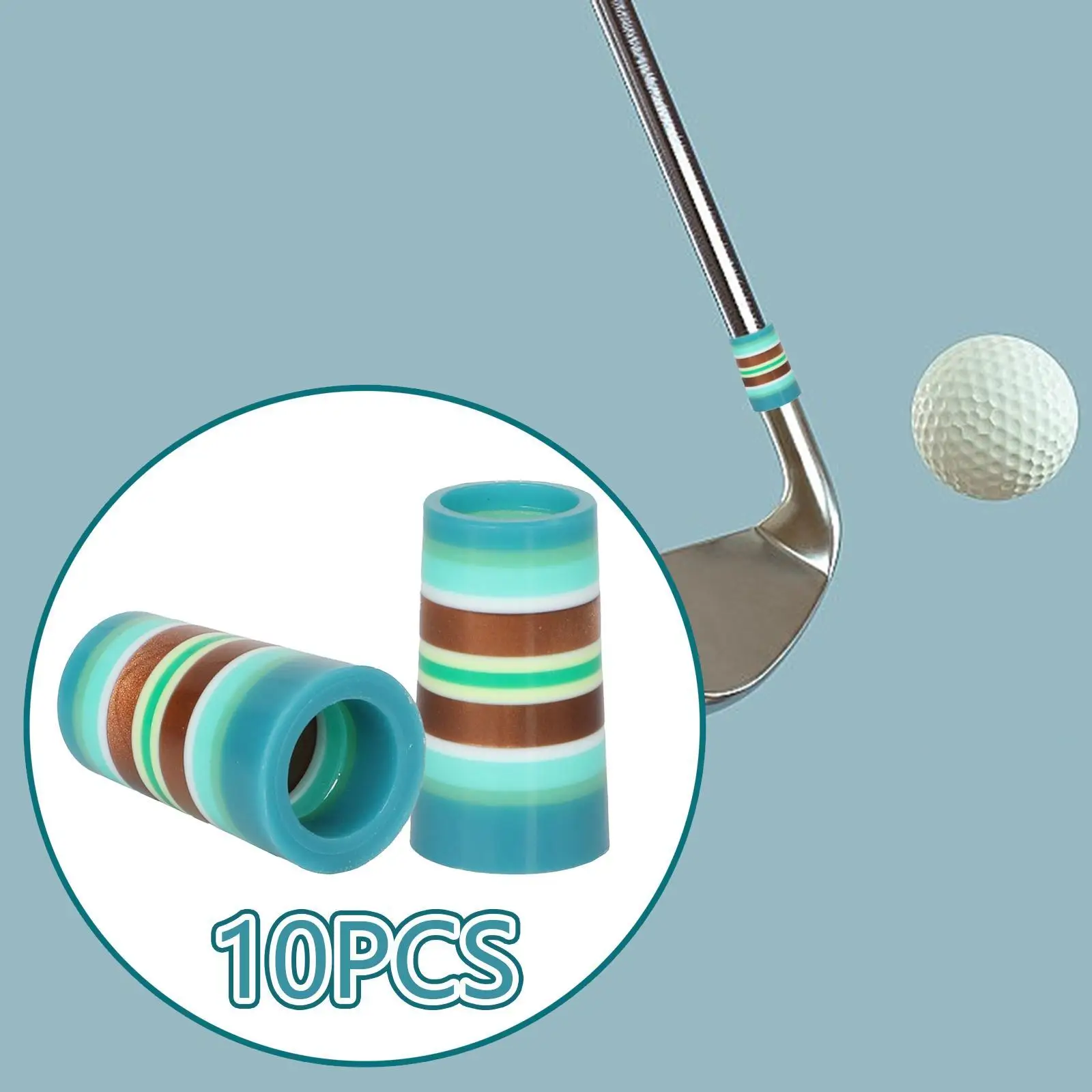 10Pcs Golf Ferrules End Caps for Iron Wedge Lightweight Size .370 Club Shafts Accessories Practical Covers for Beginner
10Pcs Golf Ferrules End Caps for Iron Wedge Lightweight Size .370 Club Shafts Accessories Practical Covers for Beginner