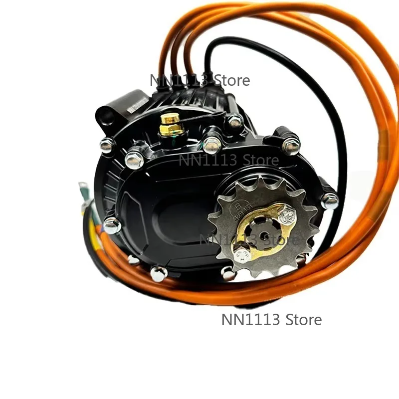 120 60H V3 2000W 428 14t Brushless Permanent Magnet Motor Mid Drive
120 60H V3 2000W 428 14t Brushless Permanent Magnet Motor Mid Drive