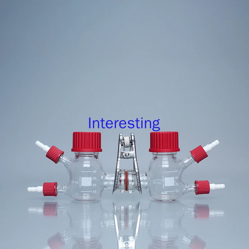 50ml Type II Microbial Fuel Microbial Reactor MFC Can Hold Proton Exchange Membrane Electrolyzer Chemical Reactor Cathode Anode
50ml Type II Microbial Fuel Microbial Reactor MFC Can Hold Proton Exchange Membrane Electrolyzer Chemical Reactor Cathode Anode