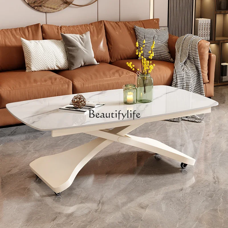 FG44French Cream Style Movable Lifting Coffee Table Dual-Use Integrated Tea Table
FG44French Cream Style Movable Lifting Coffee Table Dual-Use Integrated Tea Table