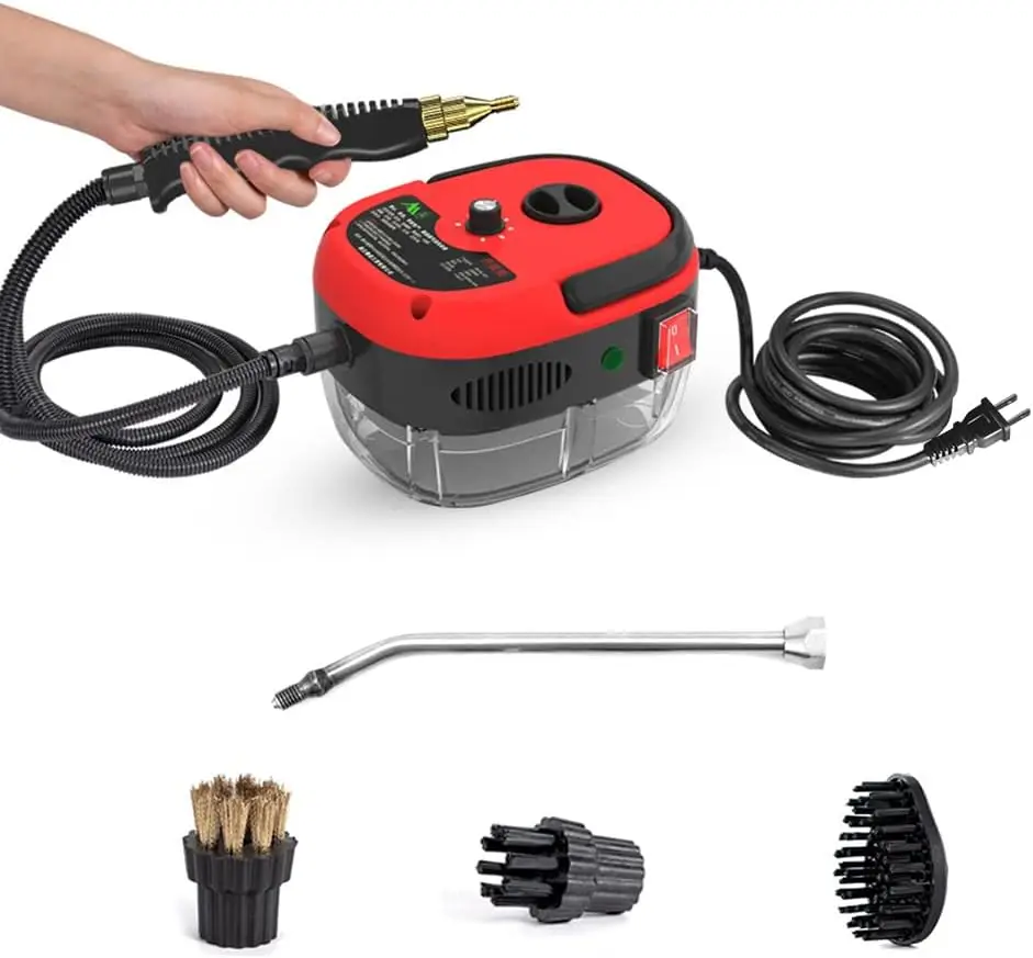 2025110V 220V 2500W Portable Handheld Steam Cleaner, High Temperature Pressurized Steam Cleaning Machine for Kitchen Furniture
2025110V 220V 2500W Portable Handheld Steam Cleaner, High Temperature Pressurized Steam Cleaning Machine for Kitchen Furniture