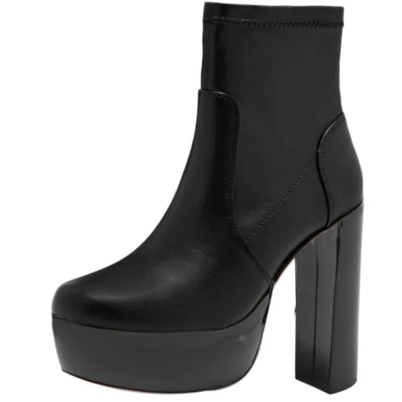 SHOFOO shoes Fashionable women's high heels boots. About13 cm heel height. Ankle boots. Thick heeled boots. Fashion show shoes.
SHOFOO shoes Fashionable women's high heels boots. About13 cm heel height. Ankle boots. Thick heeled boots. Fashion show shoes.