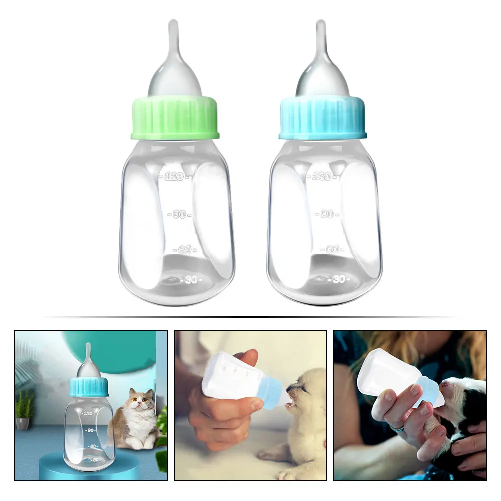 1Set Pet Pacifier Feeding Bottle Plastic Puppy Kitten Newborn Bottle with Clear Scale for Accurate Food Control 
1Set Pet Pacifier Feeding Bottle Plastic Puppy Kitten Newborn Bottle with Clear Scale for Accurate Food Control
