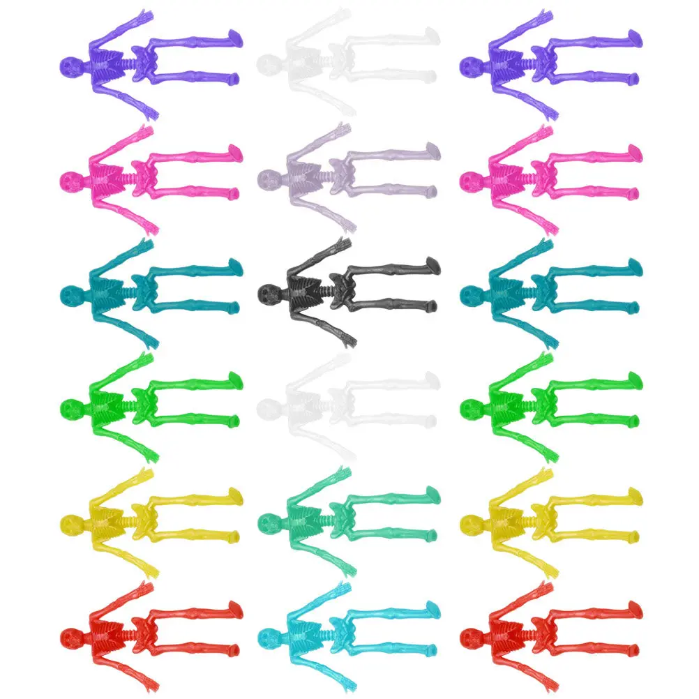 36Pcs Stretchy Stress Relief Halloween Party Favors Mini Skeletons for Kids and Adults Decompression and Anxiety
36Pcs Stretchy Stress Relief Halloween Party Favors Mini Skeletons for Kids and Adults Decompression and Anxiety