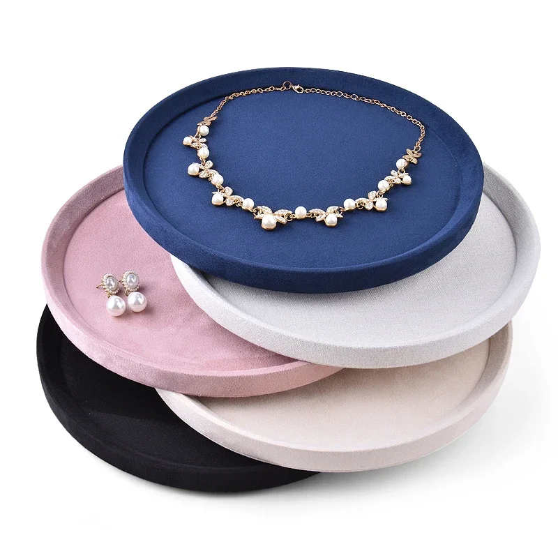 High end velvet jewelry display plate, jewelry tray, jewelry storage display plate
High end velvet jewelry display plate, jewelry tray, jewelry storage display plate