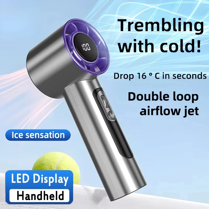 Handheld Portable Fan 100 Wind Speeds Adjustable Usb Charging Mini Outdoor Portable Turbo Long-lasting High Speed Fan
Handheld Portable Fan 100 Wind Speeds Adjustable Usb Charging Mini Outdoor Portable Turbo Long-lasting High Speed Fan