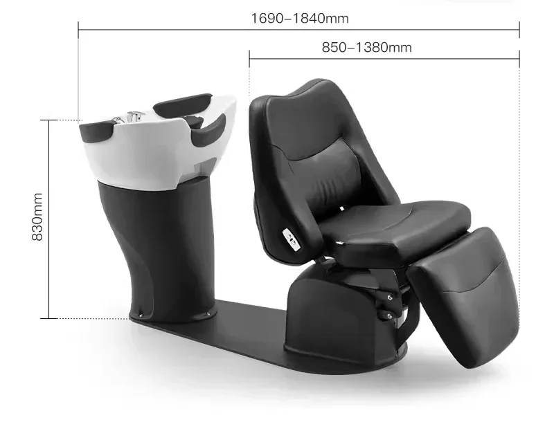 Hot sales Split body hair salon shampoo bed, electric lifting seat, lying flat
Hot sales Split body hair salon shampoo bed, electric lifting seat, lying flat