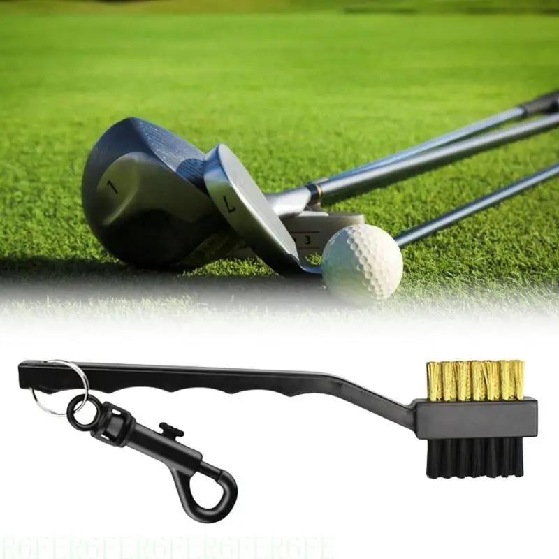 R6FE Golf Club Brush Double Sided Cleaner Club Cleaning Brush With Carabiner Practical Golf Putters Ball Cleaner Enduring
R6FE Golf Club Brush Double Sided Cleaner Club Cleaning Brush With Carabiner Practical Golf Putters Ball Cleaner Enduring