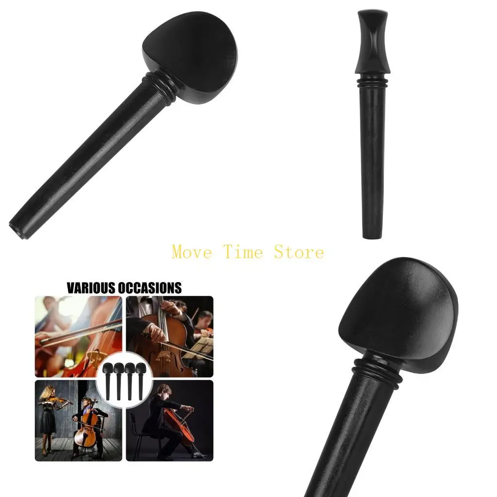 92ME Precisions Engineered Ebony Cello Tuning Pegs with Not Drilling Required Texture for Quick Reliable Control
92ME Precisions Engineered Ebony Cello Tuning Pegs with Not Drilling Required Texture for Quick Reliable Control