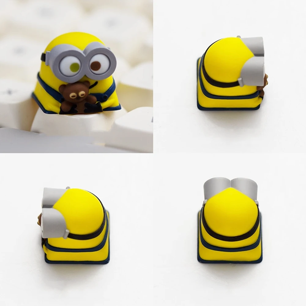 Mechanical Keyboard Personalized Resin Artisan Keycap Cartoon Bob Keycaps for Cherry Cross Shaft Special Replacement ESC KeyCap
Mechanical Keyboard Personalized Resin Artisan Keycap Cartoon Bob Keycaps for Cherry Cross Shaft Special Replacement ESC KeyCap