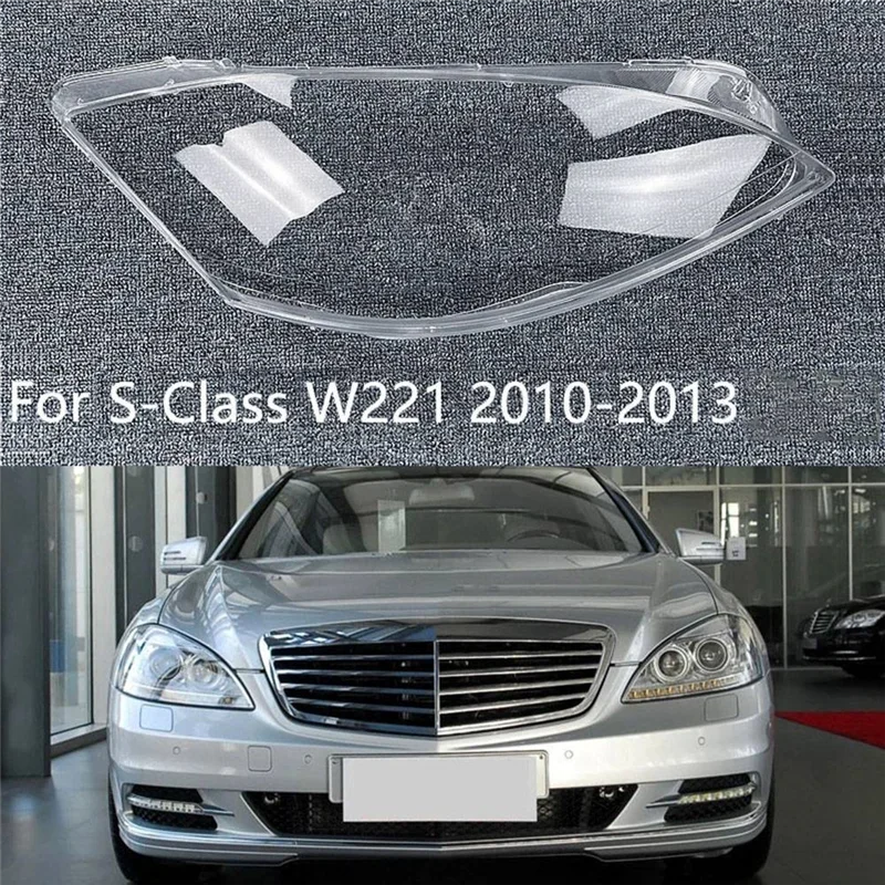 1Pair Front Headlight Shell Lampshade Part Kit For Mercedes-Benz W221 S280 S300 S350 S500 2010-2013-VVNB
1Pair Front Headlight Shell Lampshade Part Kit For Mercedes-Benz W221 S280 S300 S350 S500 2010-2013-VVNB