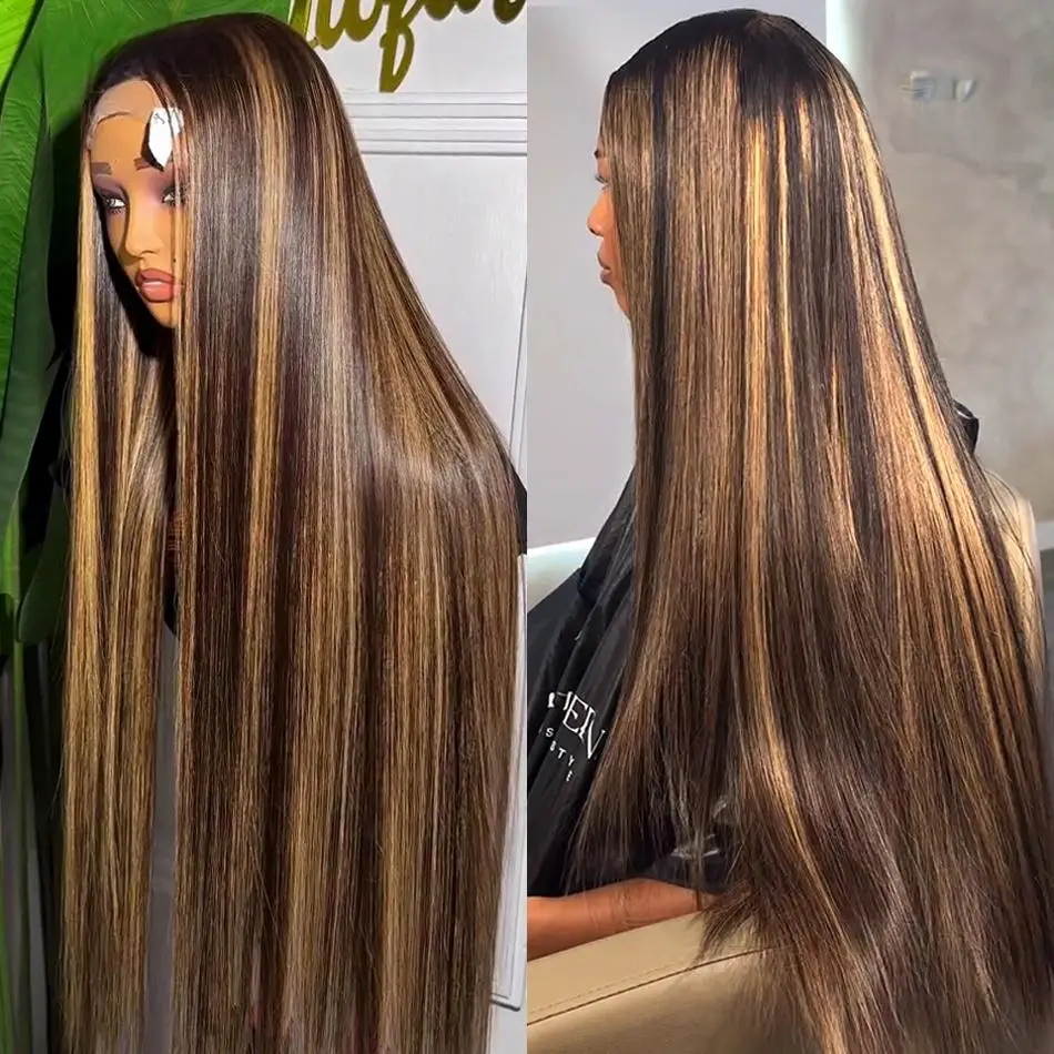 30 40 дюймов 4/27 Highlight Ombre Straight 13x4 HD Парик из натуральных волос на кружеве Прямой парик из натуральных волос на шнуровке для женщин
30 40 дюймов 4/27 Highlight Ombre Straight 13x4 HD Парик из натуральных волос на кружеве Прямой парик из натуральных волос на шнуровке для женщин