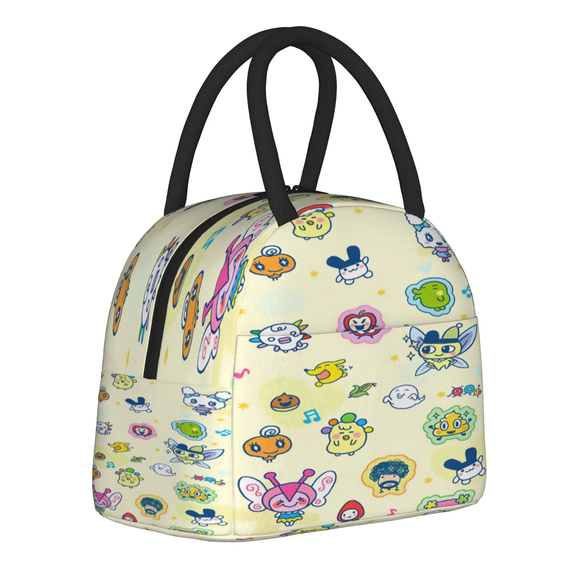 Tamagotchi Lunch Bag For Women Graphic Design Lunch Box Leisure School Cooler Bag Portable Zipper Waterproof Thermal Lunch Bags
Tamagotchi Lunch Bag For Women Graphic Design Lunch Box Leisure School Cooler Bag Portable Zipper Waterproof Thermal Lunch Bags