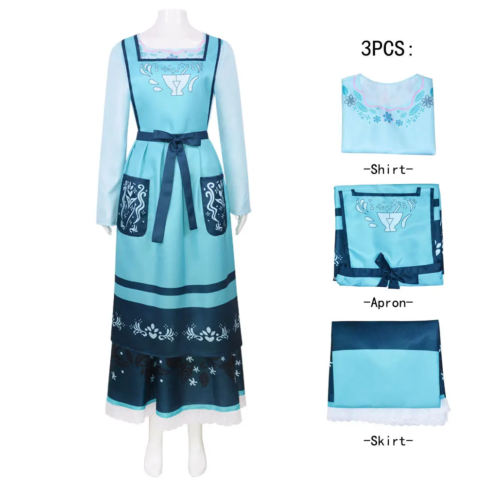 loween Magic House Cosplay Costume Set Julia Set Performance Women's Traditional Clothing Ethnic Stage Costume
loween Magic House Cosplay Costume Set Julia Set Performance Women's Traditional Clothing Ethnic Stage Costume