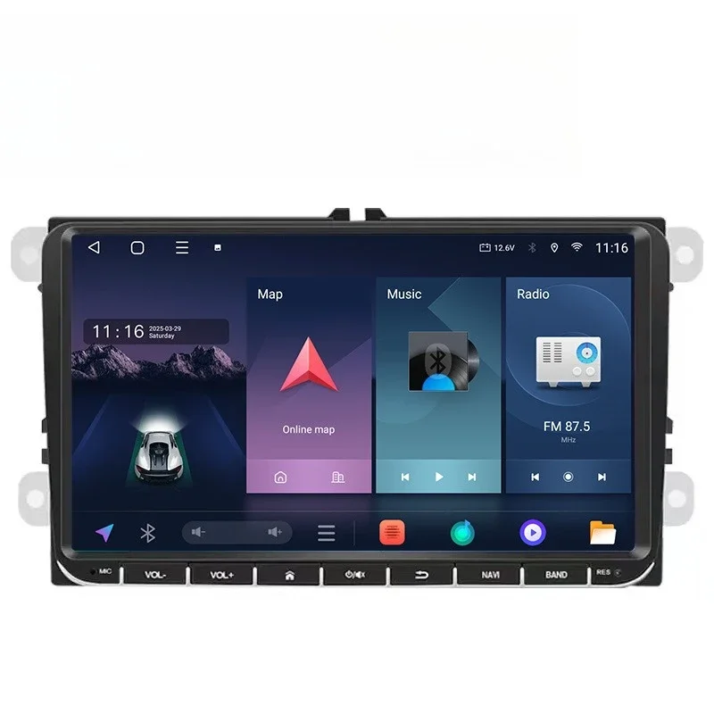 Volkswagen universal machine with button car navigation all-in-one machine Android GPS 
Volkswagen universal machine with button car navigation all-in-one machine Android GPS