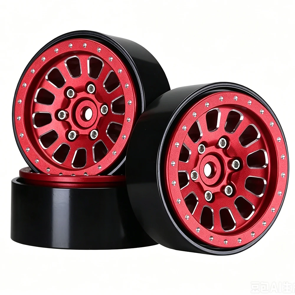 4pcs 1.3 Inch Brass+aluminum Alloy Beadlock Wheel Rim Wheel Hub For 1/18 Rc Crawler Car Traxxas Trx4m 1/24 Fms24 Axial Scx24
4pcs 1.3 Inch Brass+aluminum Alloy Beadlock Wheel Rim Wheel Hub For 1/18 Rc Crawler Car Traxxas Trx4m 1/24 Fms24 Axial Scx24