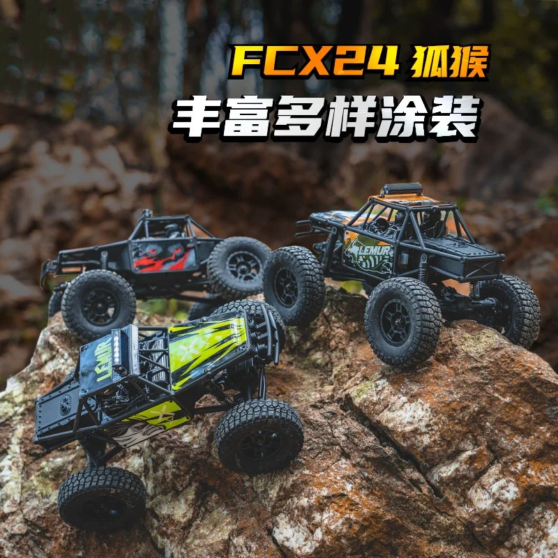 Оригинальная модель автомобиля Lemur Fcx24 большой мощности с дистанционным управлением 1:24, четырехколесный привод на радиоуправлении, модель автомобиля Rtr для скалолазания, игрушка в подарок
Оригинальная модель автомобиля Lemur Fcx24 большой мощности с дистанционным управлением 1:24, четырехколесный привод на радиоуправлении, модель автомобиля Rtr для скалолазания, игрушка в подарок
