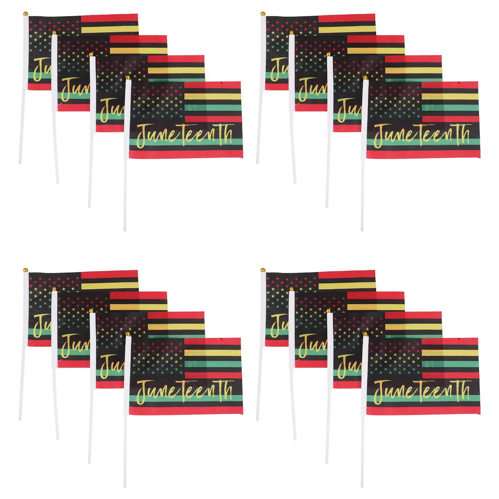 100 PCS Hand-crank Flag Small American The Banner Polyester Remembrance Day Decorations
100 PCS Hand-crank Flag Small American The Banner Polyester Remembrance Day Decorations