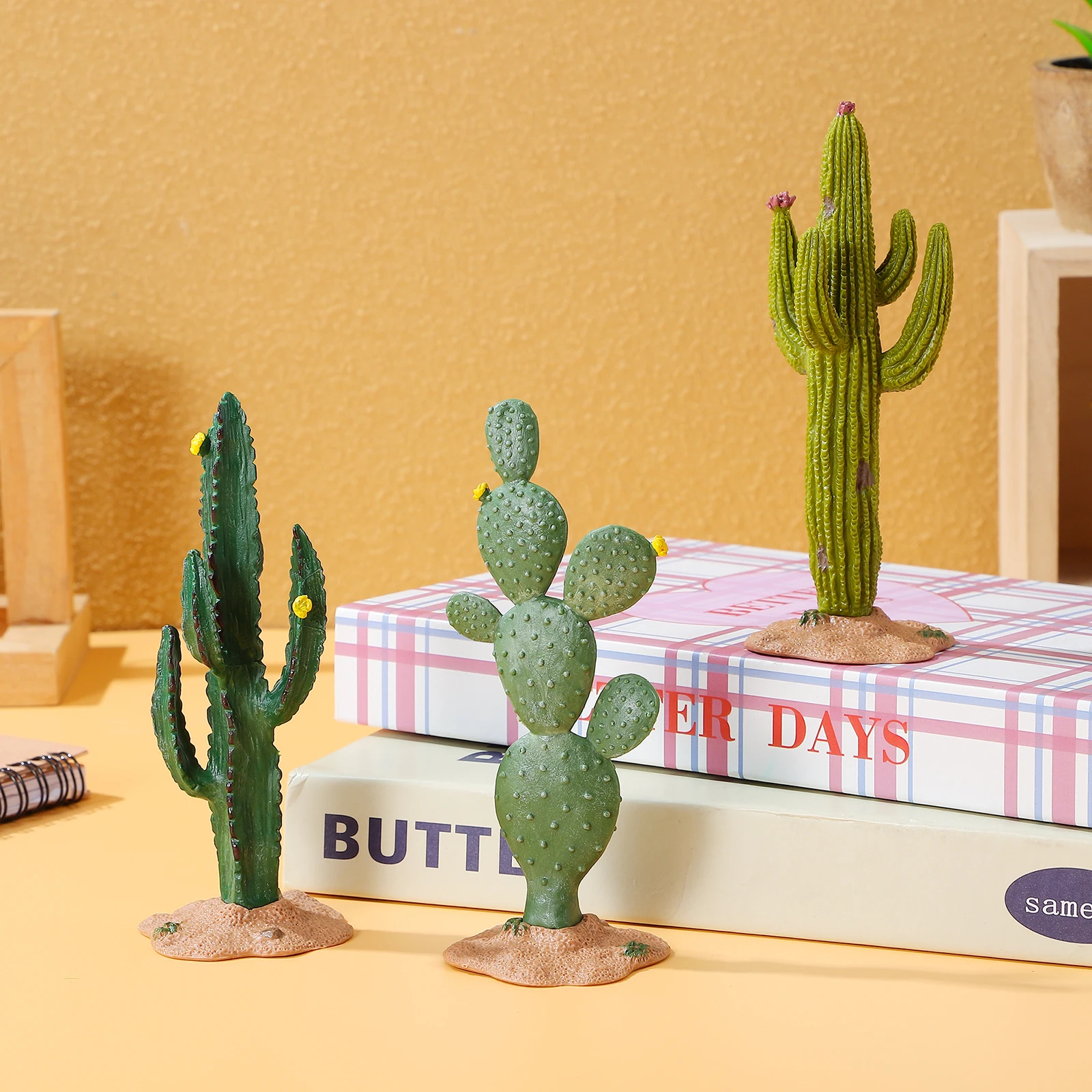 3 Pcs Mini Cactus Decoration PVC Material Tropical Succulent Ornaments Home Office Car Tabletop Non Fading DurablePlant
3 Pcs Mini Cactus Decoration PVC Material Tropical Succulent Ornaments Home Office Car Tabletop Non Fading DurablePlant