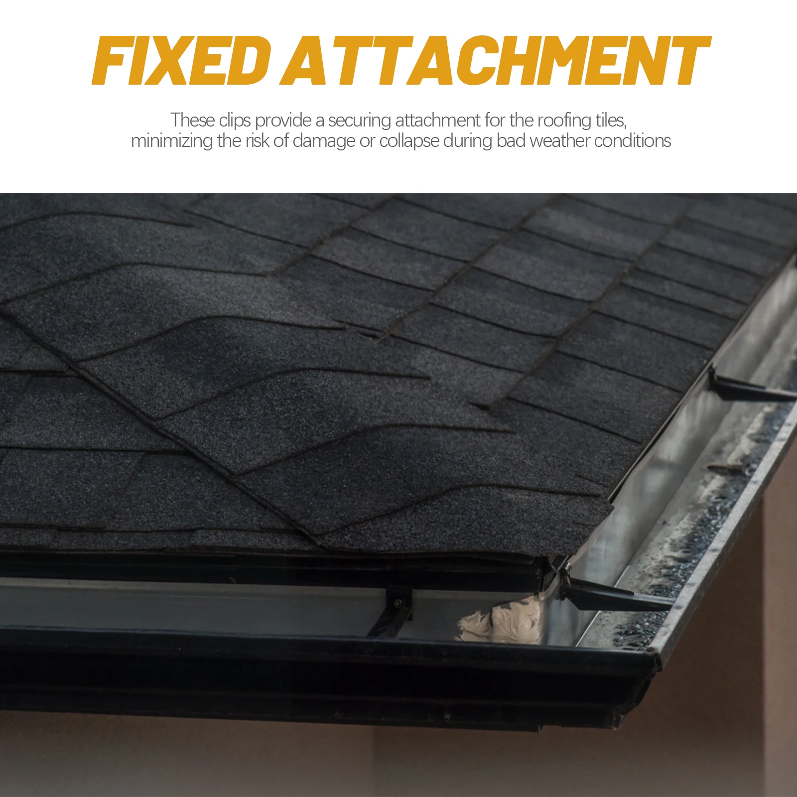 20Pcs Heavy Duty Roof Hooks Stainless Steel Tile Fasteners for Preventing Sliding Roof Sheathing in Bad Weather
20Pcs Heavy Duty Roof Hooks Stainless Steel Tile Fasteners for Preventing Sliding Roof Sheathing in Bad Weather