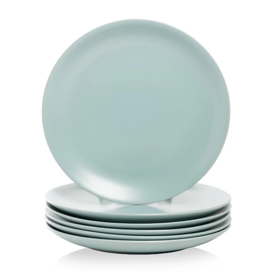 Wazee Matte 10.5" Coupe Stoneware Dinner Plate Set of 6 Mineral Blue
Wazee Matte 10.5" Coupe Stoneware Dinner Plate Set of 6 Mineral Blue