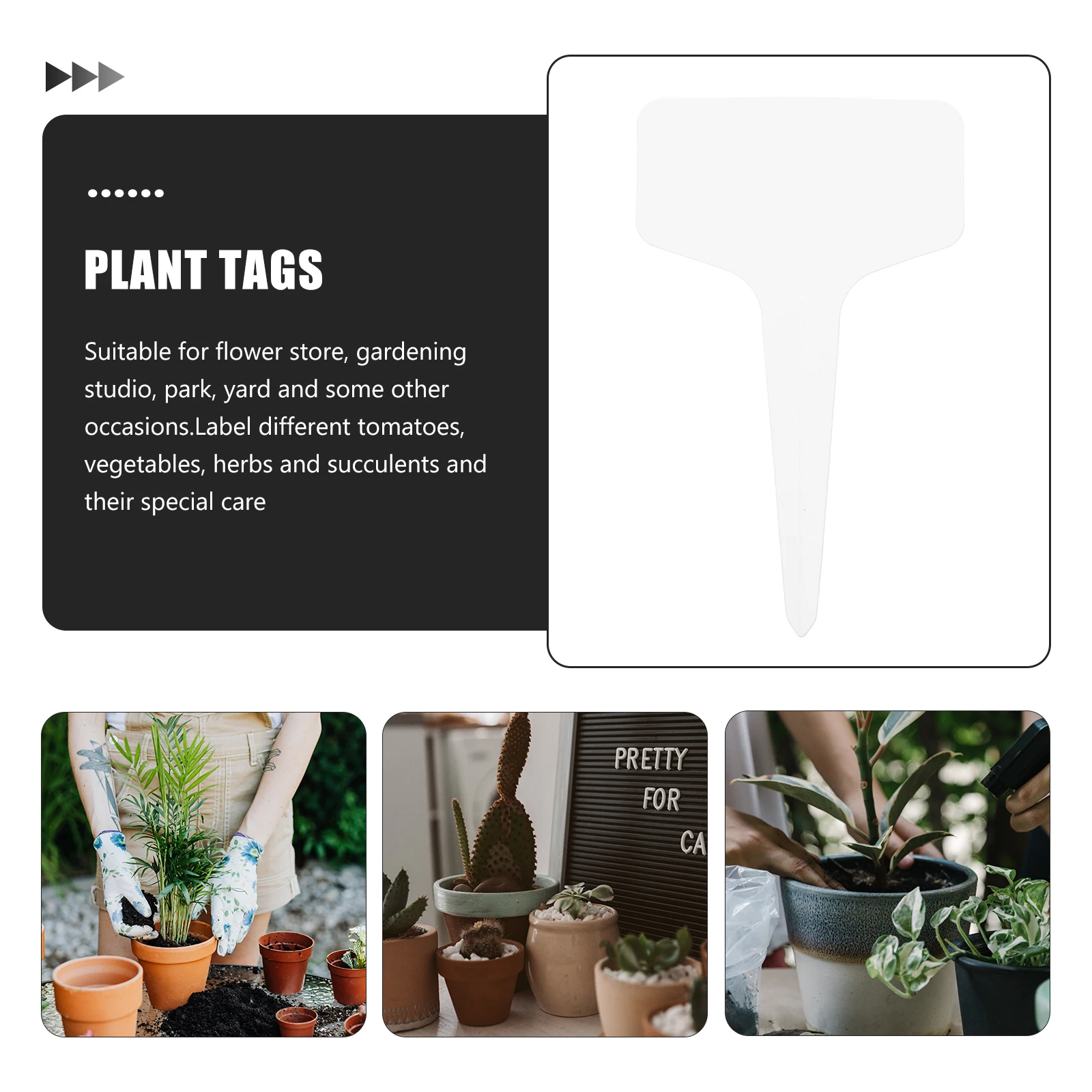 1 set 6x10 White Garden Plant Labels Waterproof Plastic Flower Tags for Yard Park Farming Durable Gardening Supplies
1 set 6x10 White Garden Plant Labels Waterproof Plastic Flower Tags for Yard Park Farming Durable Gardening Supplies