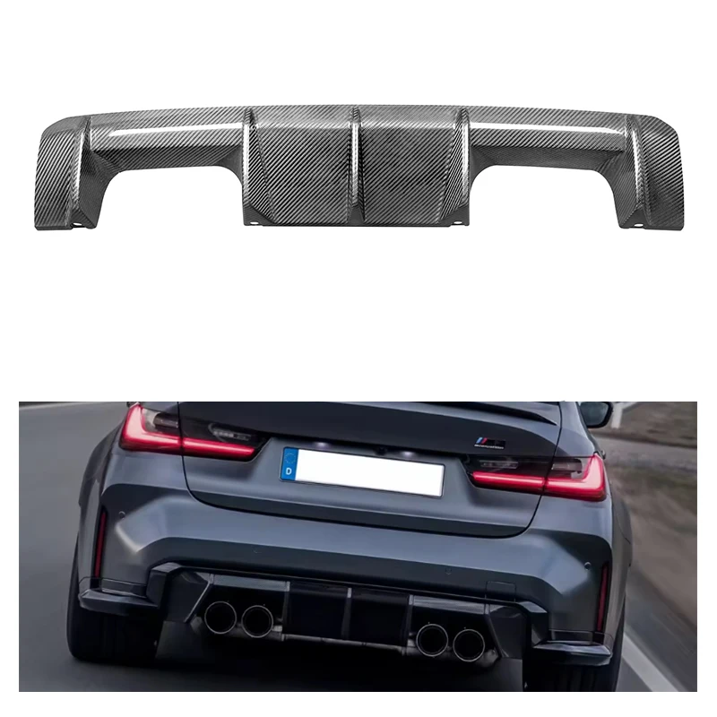 High Quality Dry Carbon Fiber Rear Diffuser for BMWSM3 M4 G80 G82 G83 Body Kit Rear Bumper Lip
High Quality Dry Carbon Fiber Rear Diffuser for BMWSM3 M4 G80 G82 G83 Body Kit Rear Bumper Lip