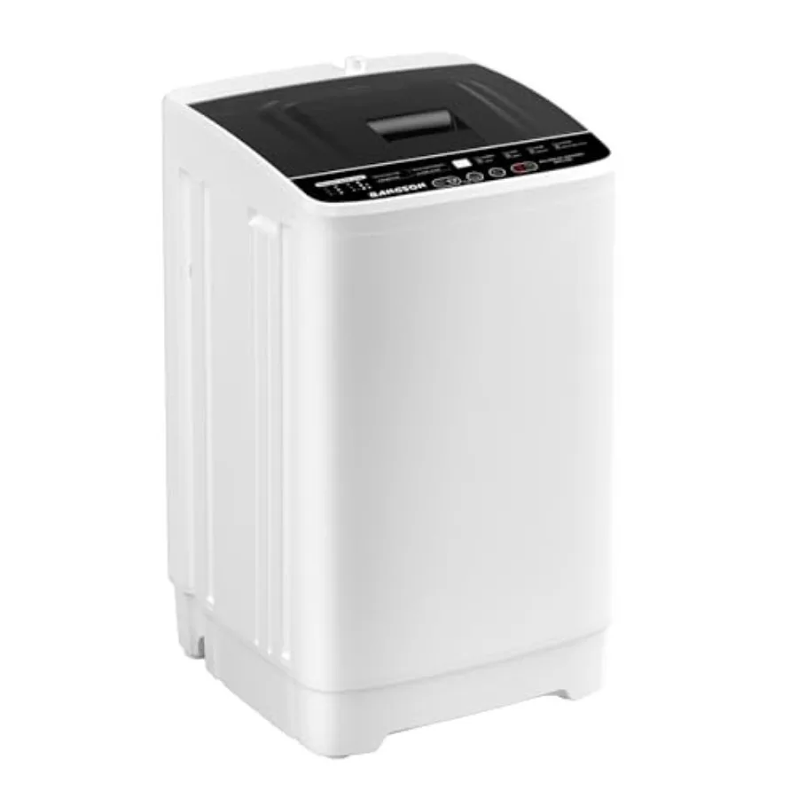 Portable washing machine for apartments RVs homes: 1.08 cu.ft full-automatic with 8 programs 6 water levels drain pump LED disp
Portable washing machine for apartments RVs homes: 1.08 cu.ft full-automatic with 8 programs 6 water levels drain pump LED disp