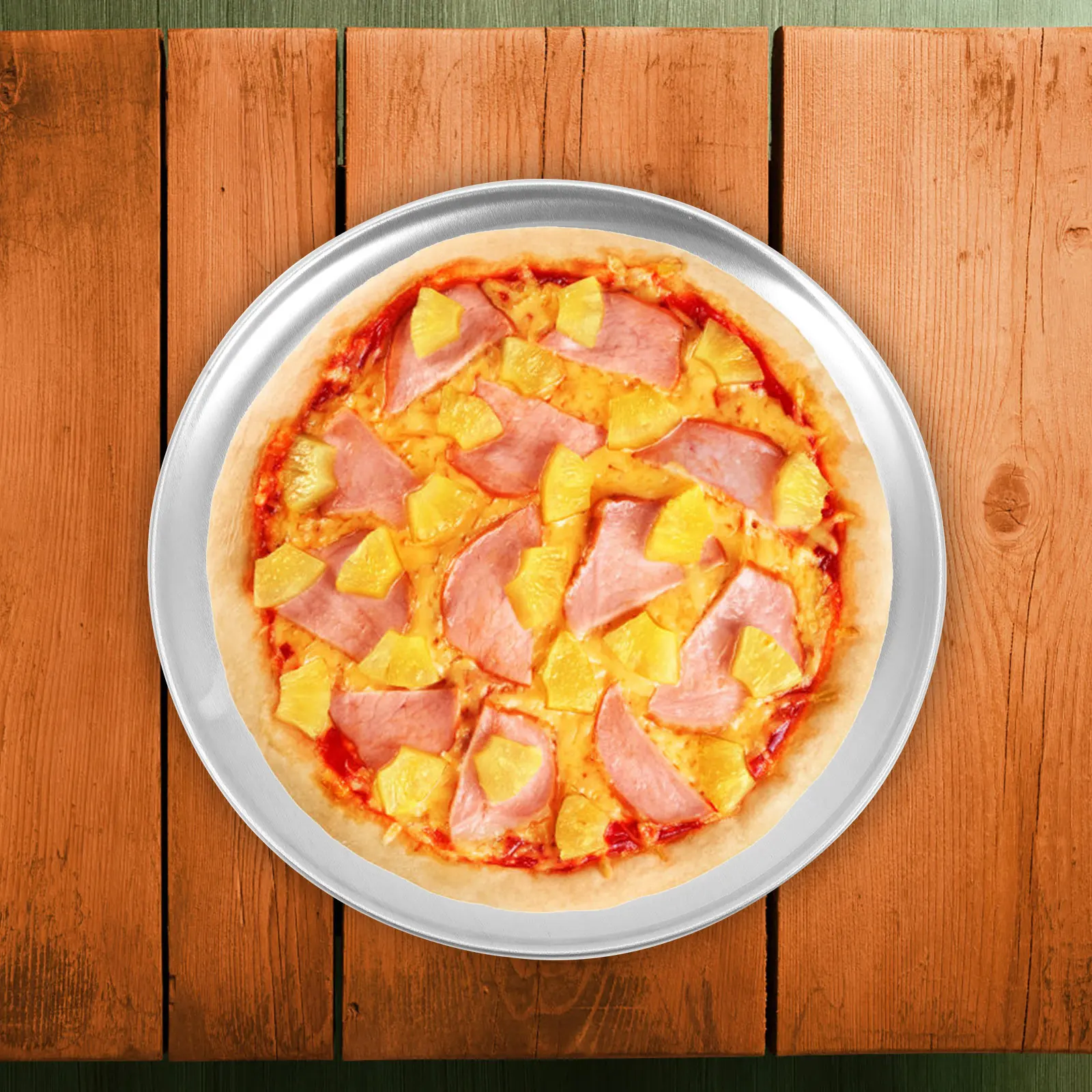 9Inch Stainless Steel Pizza Pan Nonstick Perforated Baking Tray for Oven Pizza Making Tool Dishwasher Safe Household Baking
9Inch Stainless Steel Pizza Pan Nonstick Perforated Baking Tray for Oven Pizza Making Tool Dishwasher Safe Household Baking